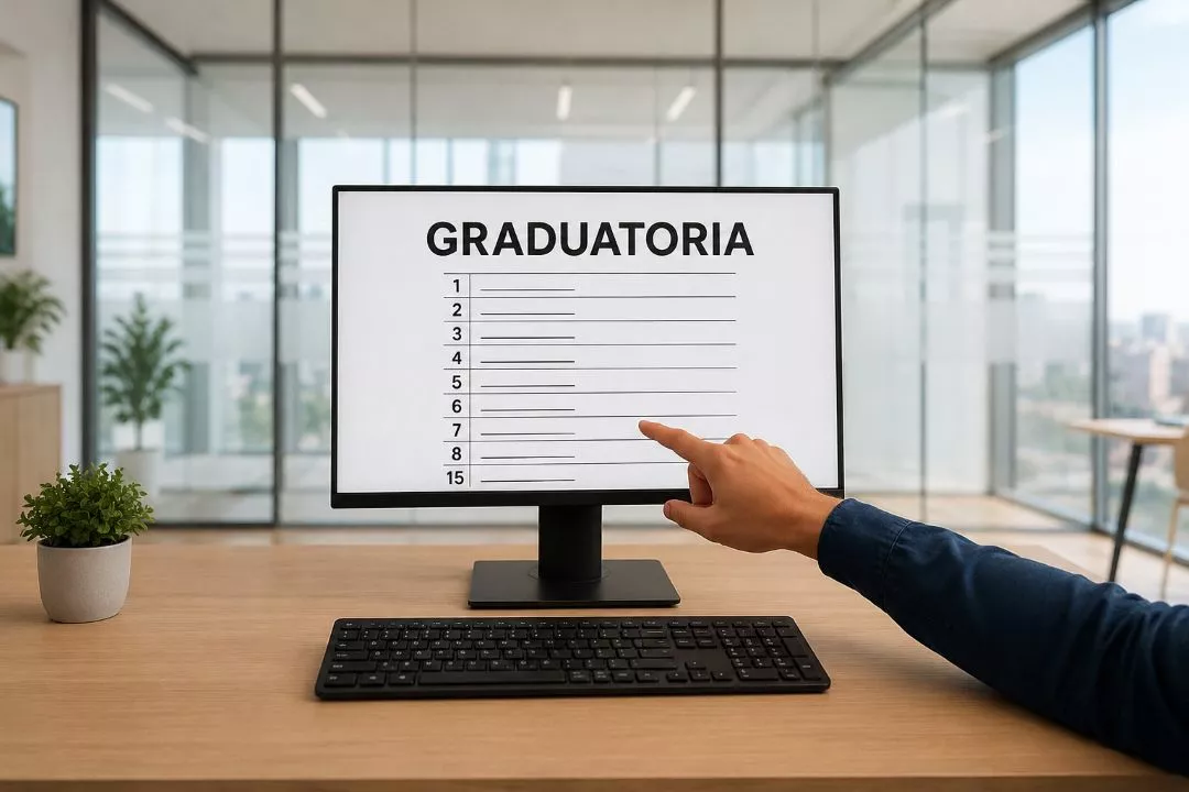 Graduatoria finale rettificata del concorso pubblico per Funzionario amministrativo
